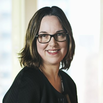 Mia Larsson, kommunikationschef på Stena Fastigheter Göteborg.