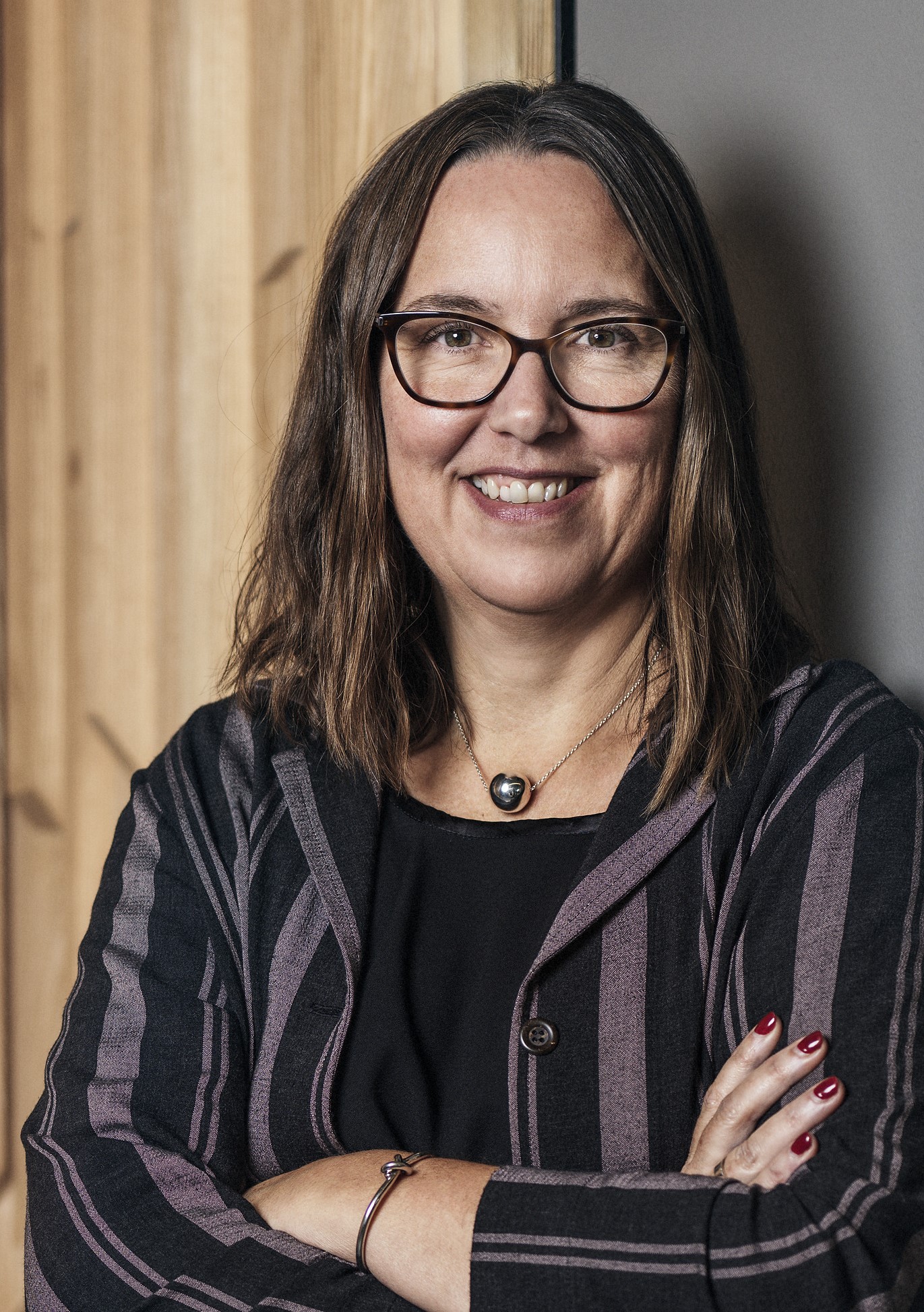 Mia Larsson, ordförande i kommunikationsgruppen för BoStad2021 och kommunikationschef på Stena Fastigheter Göteborg